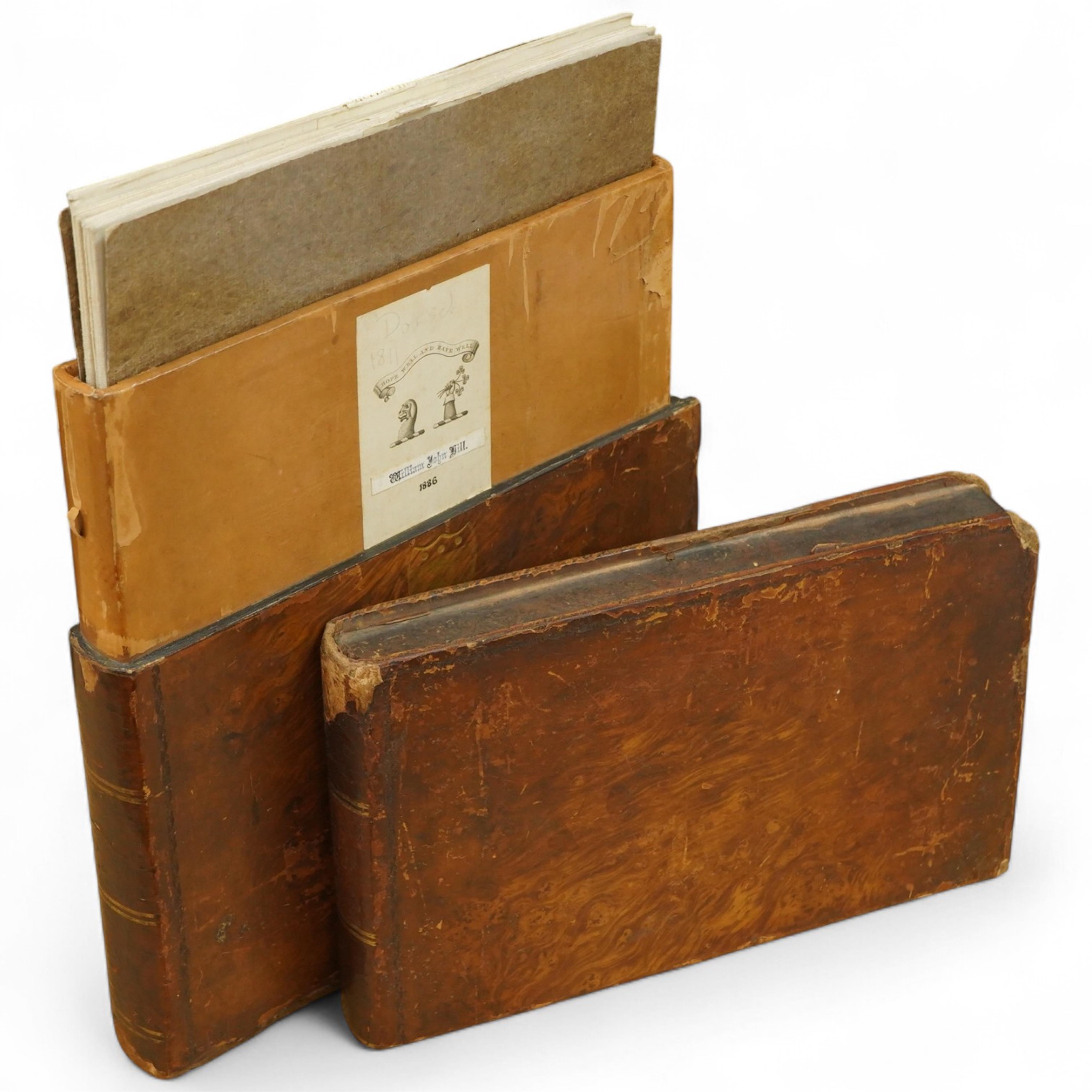 Ordnance Survey maps of Dorset, comprising of a set of four engraved maps mounted on linen, including sheet no.s; 15, 16, 17, and 18, engraved by Benjamin Baker at the Drawing Room in the Tower, and published by Lt. Col.